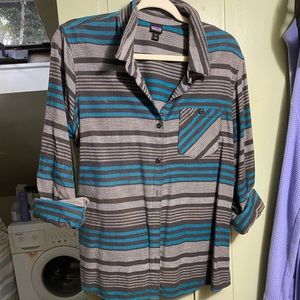 Women’s Patagonia Fjord Striped Flannel Shirt